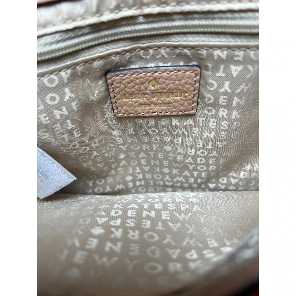 Kate Spade Loula Houston Street Adobe Crossbody Purse Bag‎ Designer NWT